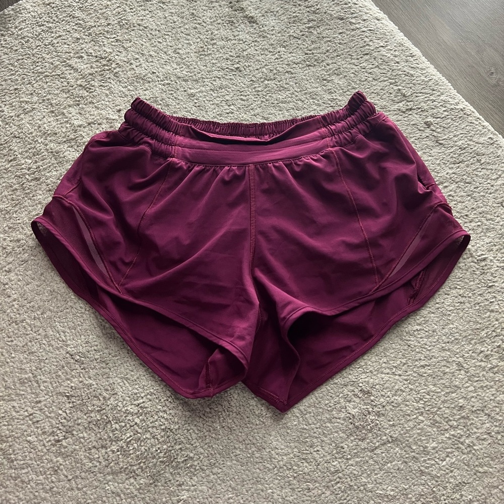LuLulemon hotty hot shorts
